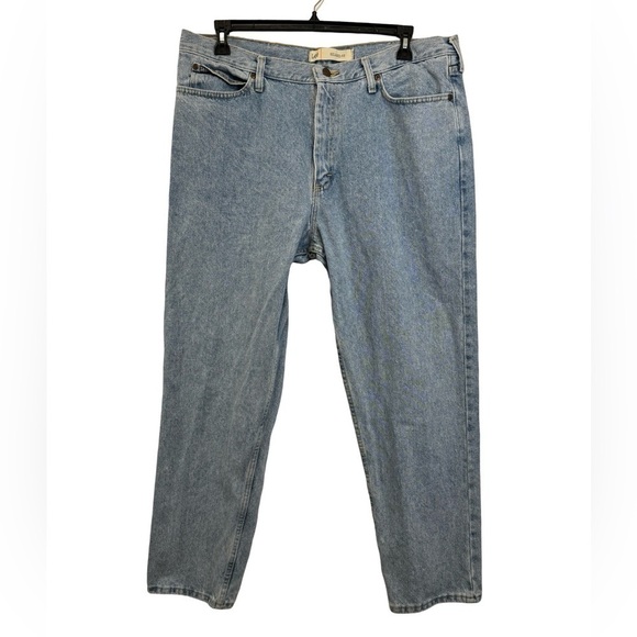 Lee Other - Lee Relaxed Fit Straight Light Blue Jeans Size 40x30
